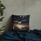 Kansas Jayhawks Basketball Pillow - Stadium Vagabond