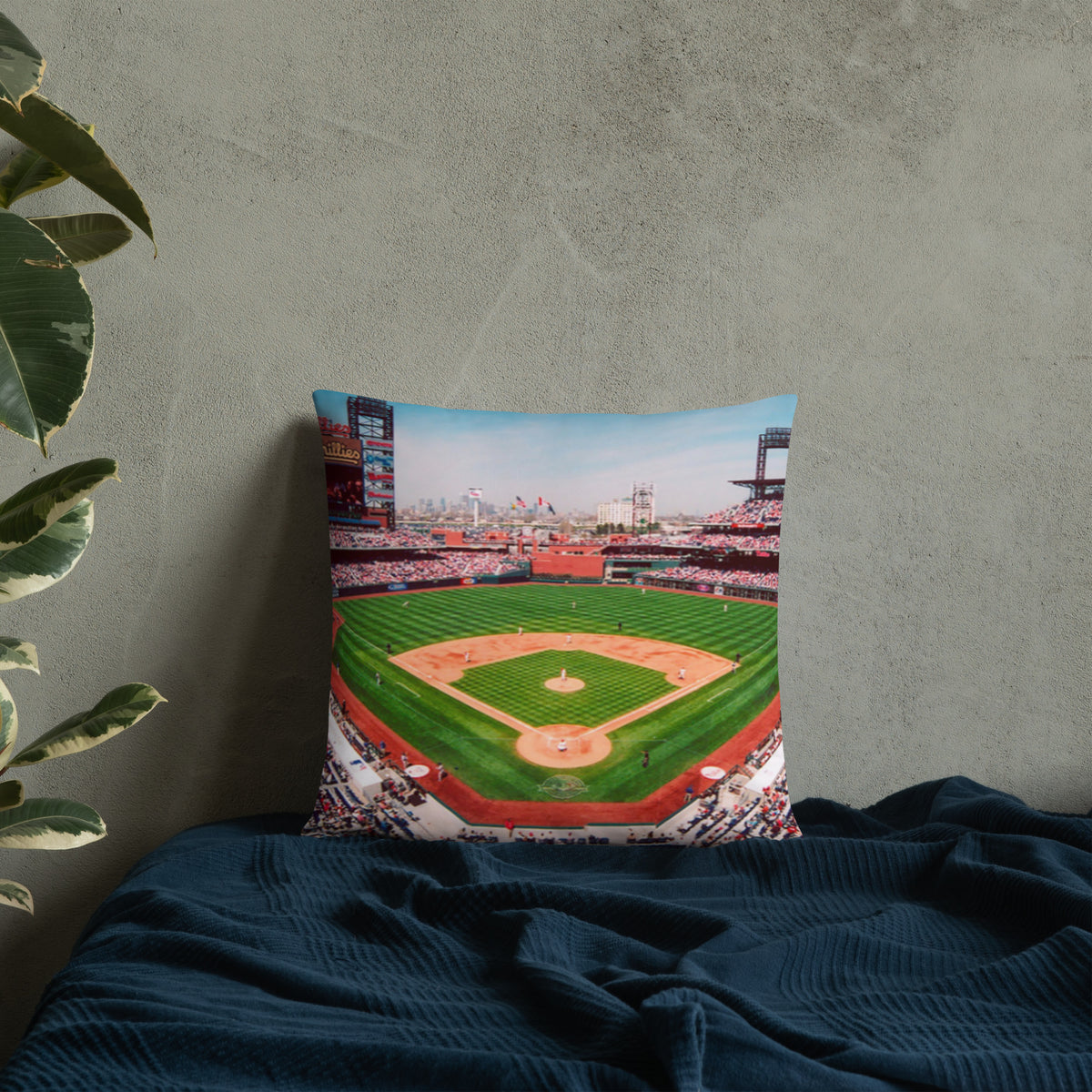Citizen Bank Park 2004- Philadelphia Phillies Pillow - Stadium Vagabond