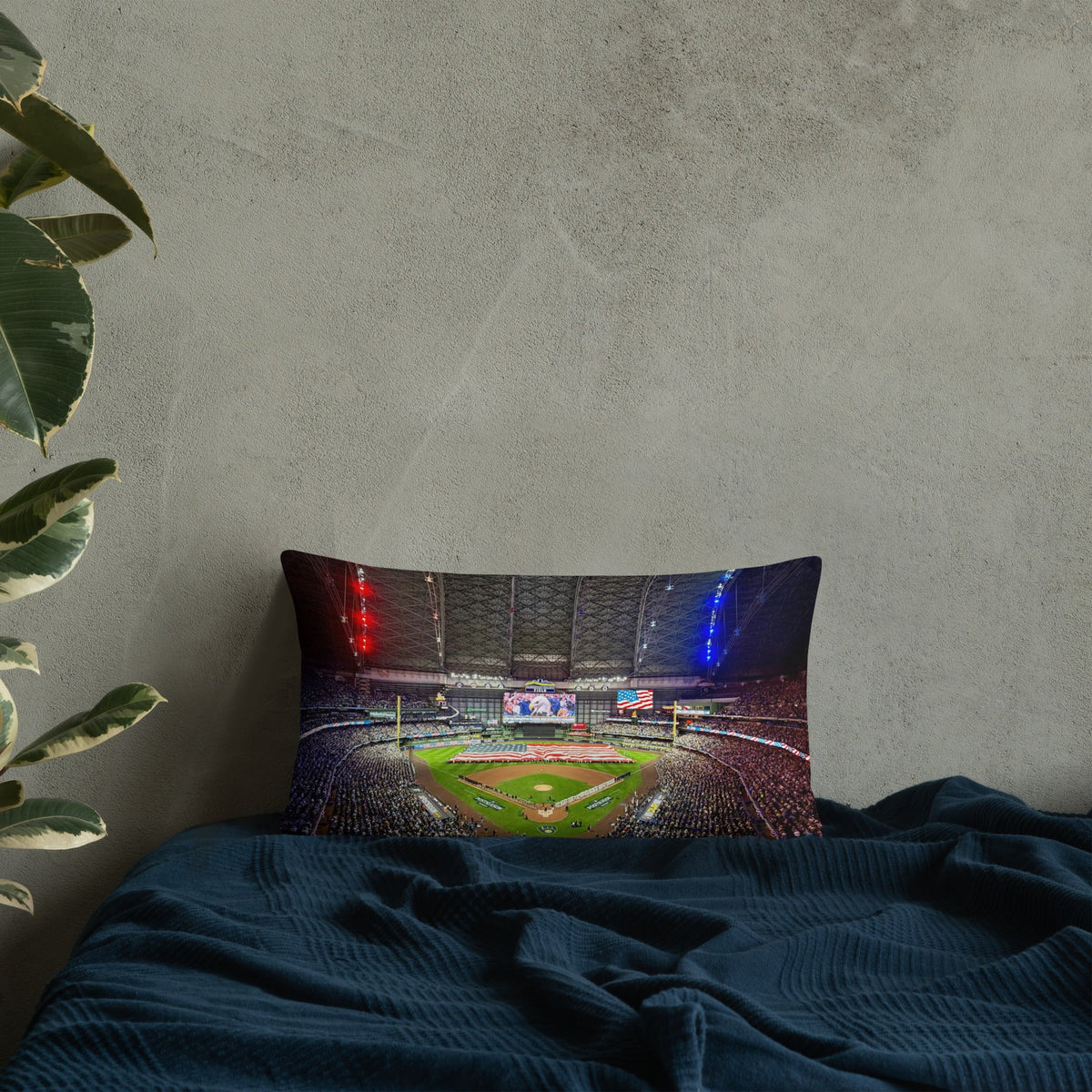Milwaukee Brewers Pillow - Stadium Vagabond