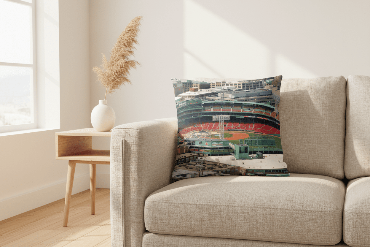 Boston Red Sox Double - Sided Fenway Park Pillow - Stadium Vagabond