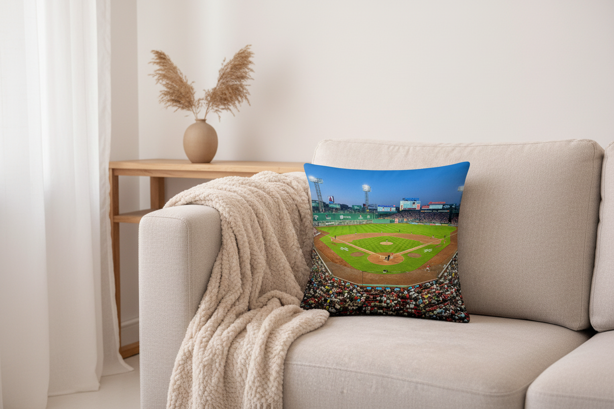 Boston Red Sox Fenway Park Pillow - Front