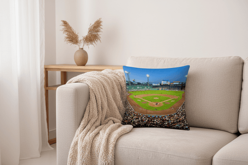 Boston Red Sox and New England Patriots Pillow Case - Stadium Vagabond