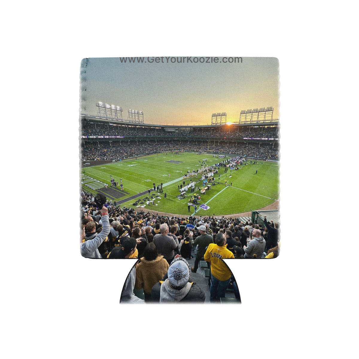 Northwestern Football at Wrigley Koozie - Stadium Vagabond
