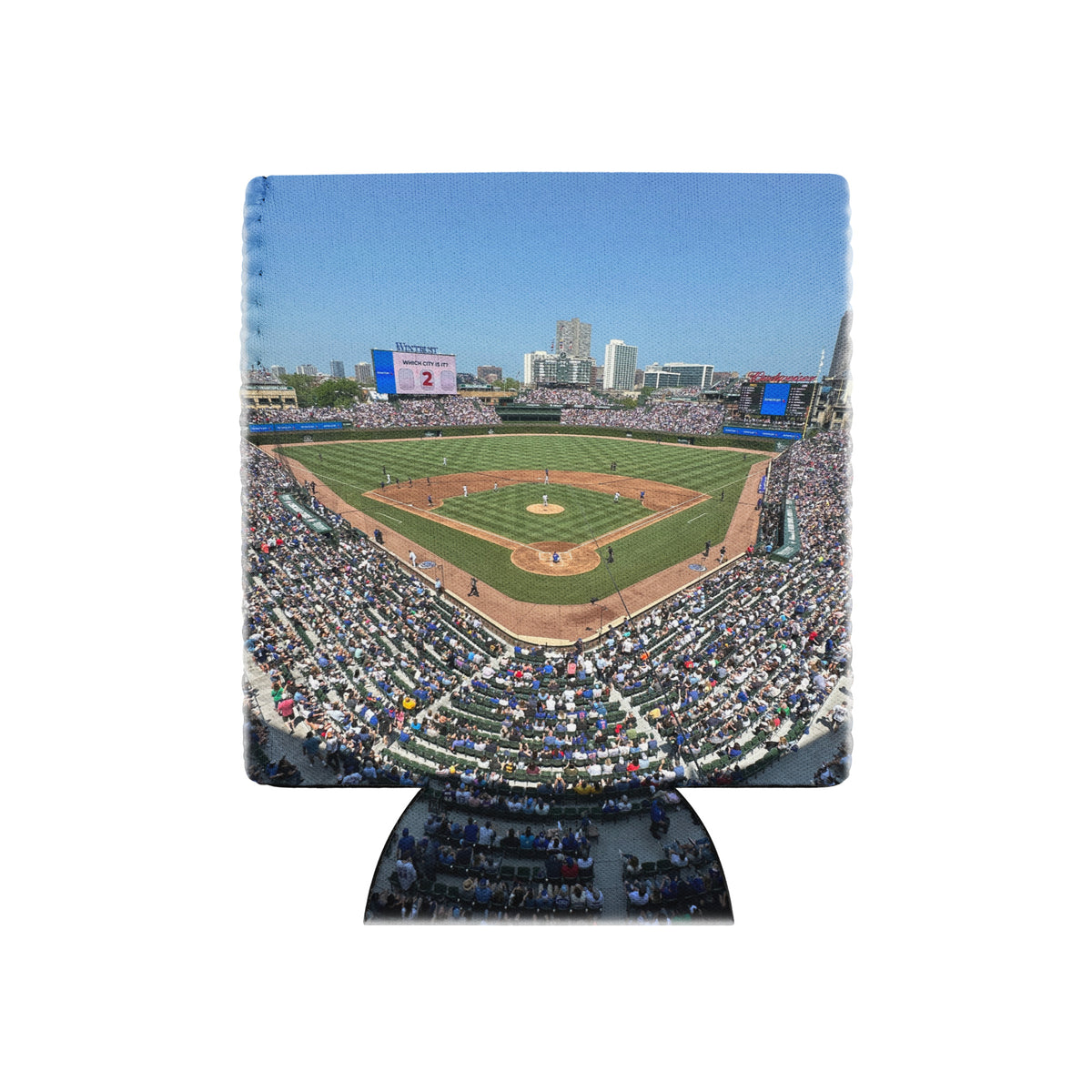 Chicago Cubs Wrigley Field Koozie - Stadium Vagabond
