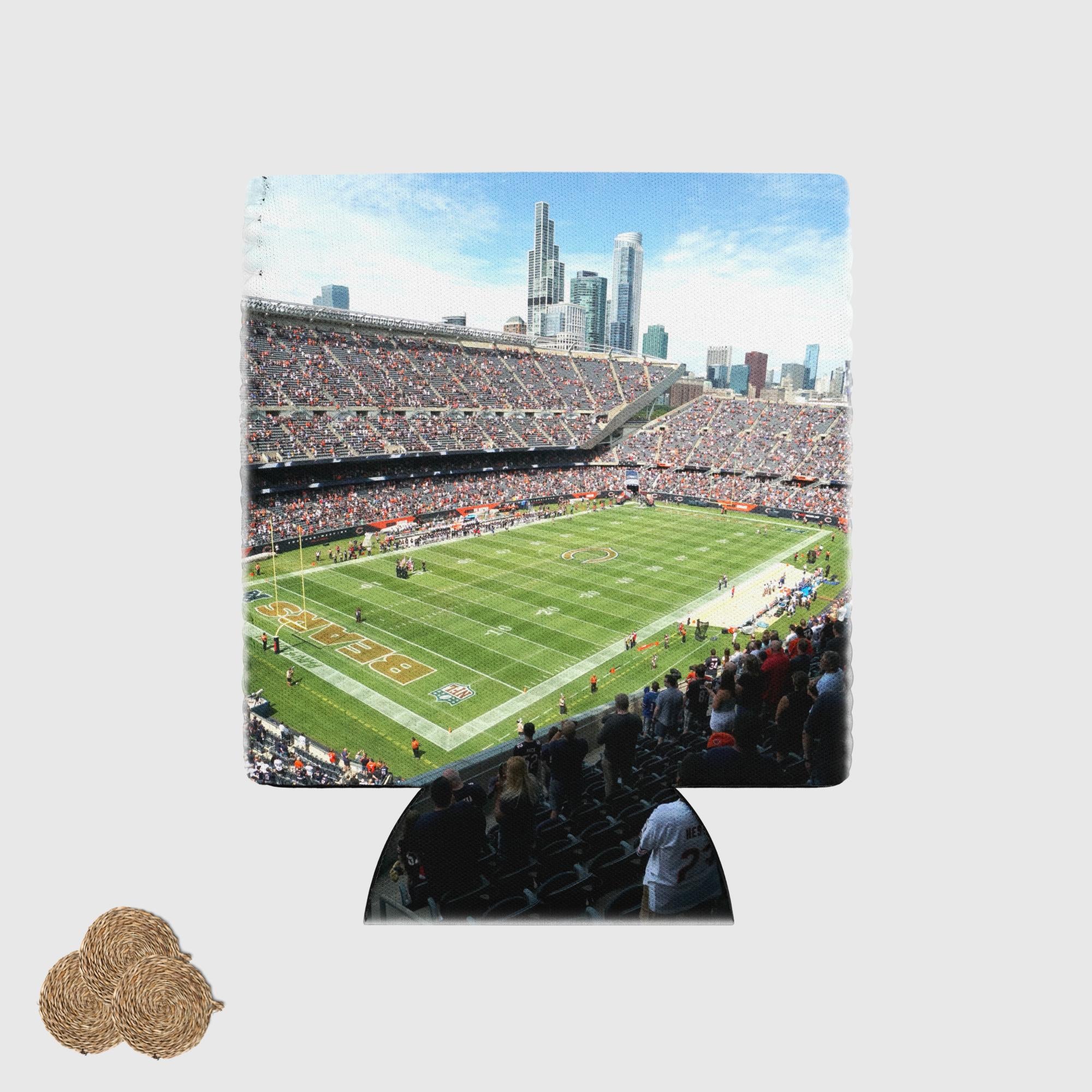 Chicago Bears Koozie - Stadium Vagabond