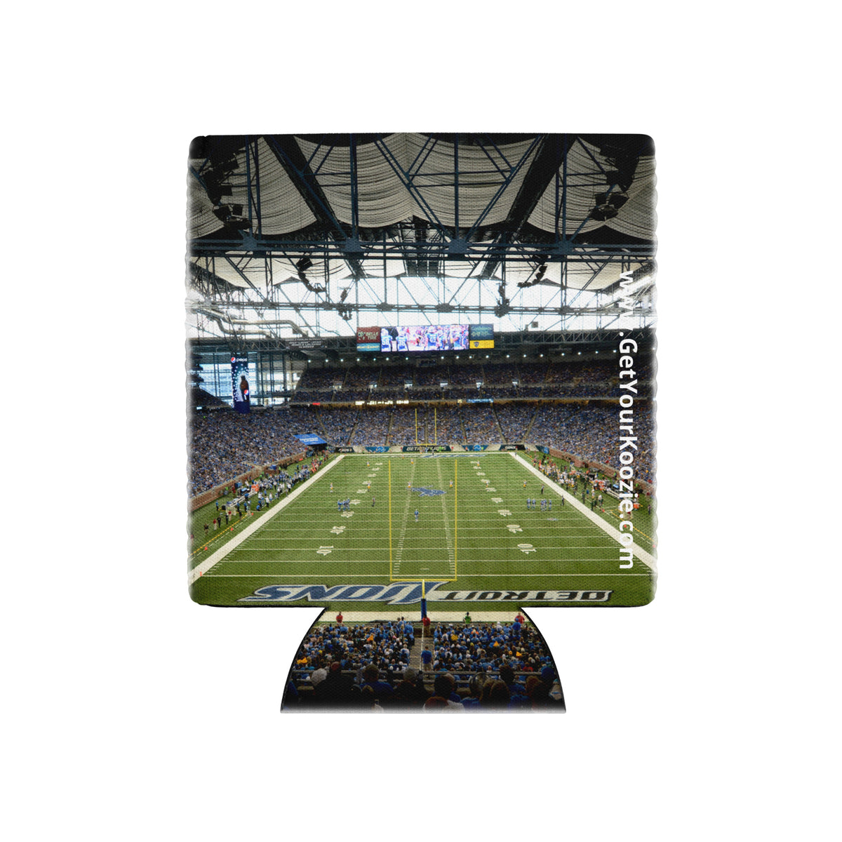 Detroit Lions Koozie - Stadium Vagabond