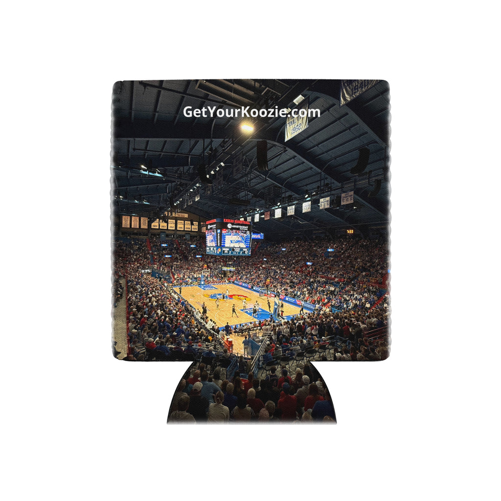 Kansas Jayhawks Basketball Koozie - Stadium Vagabond