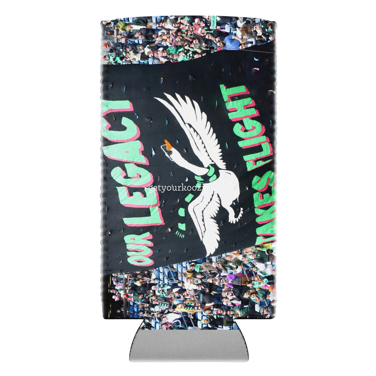 Boston Legacy Soccer Game Koozie - Stadium Vagabond