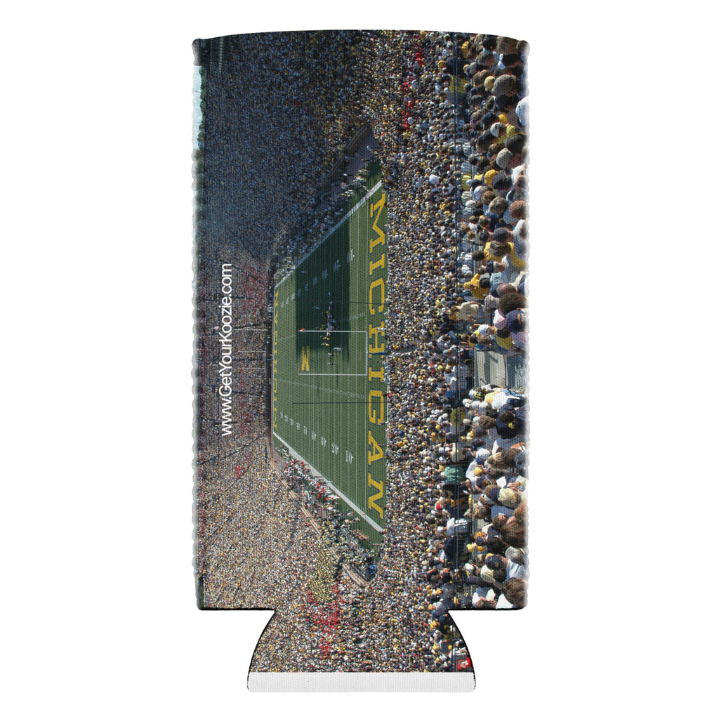 Michigan Wolverines "Big House" Koozie - Stadium Vagabond