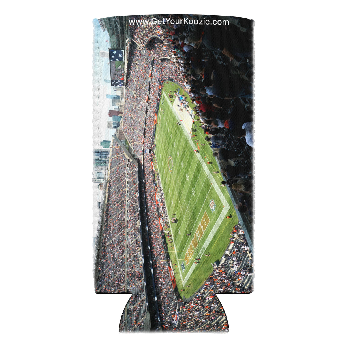 Chicago Bears Soldier Field Koozie - Stadium Vagabond