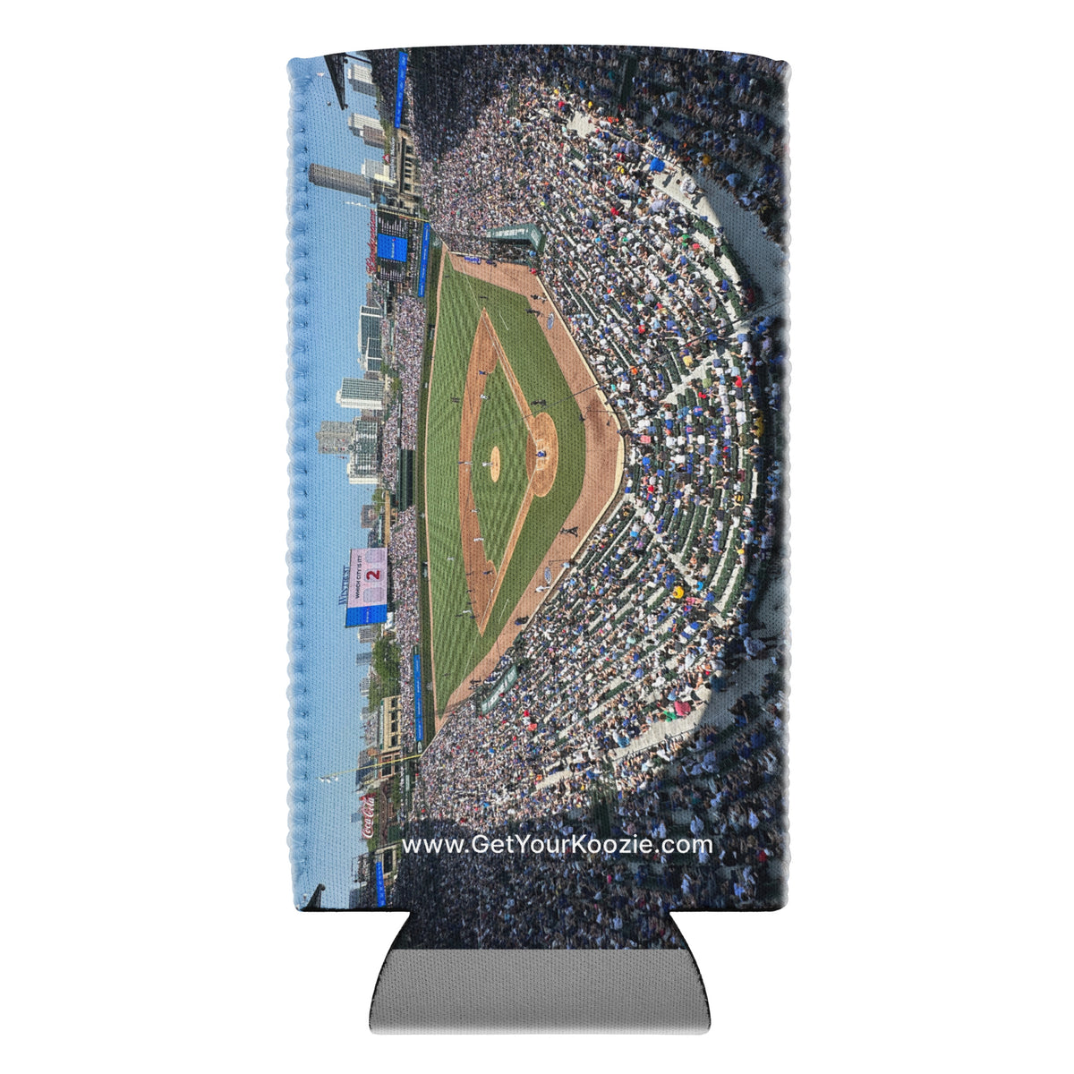 Chicago Cubs Wrigley Field Koozie - Stadium Vagabond