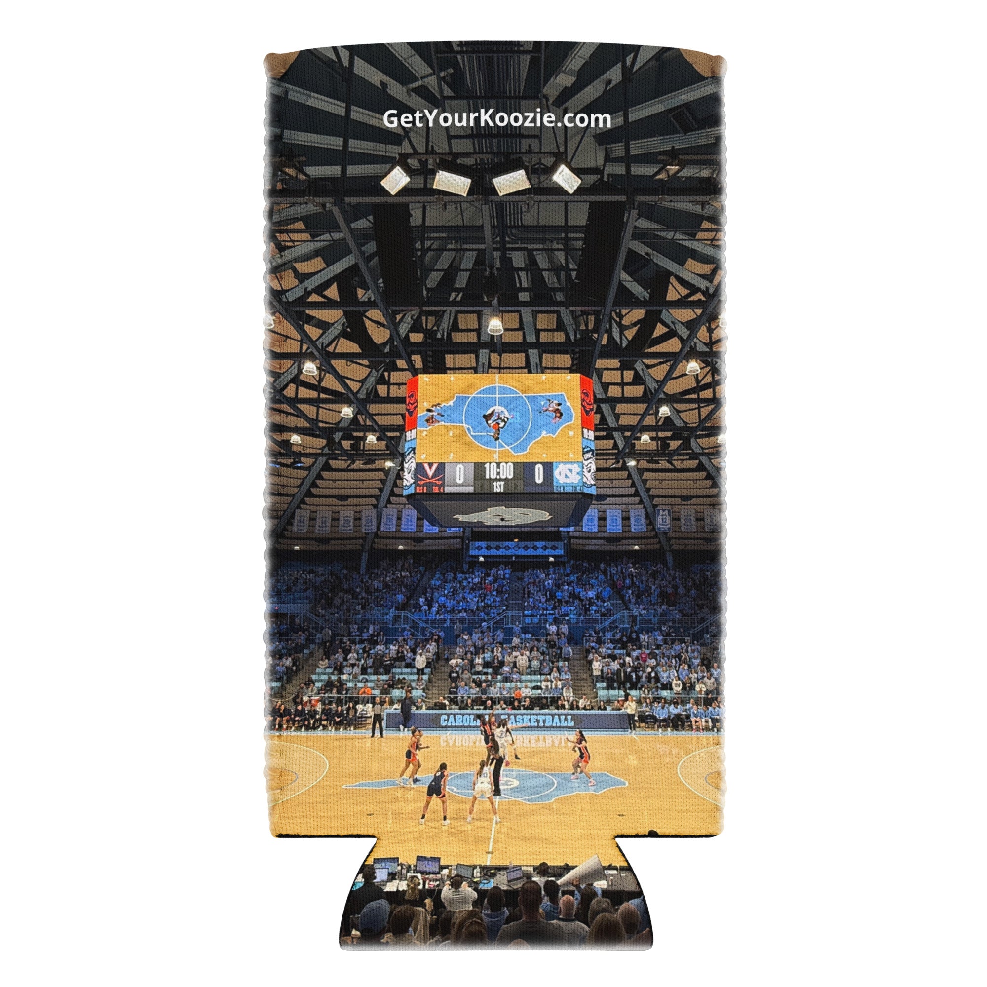 UNC Tar Heels Basketball Koozie - Stadium Vagabond