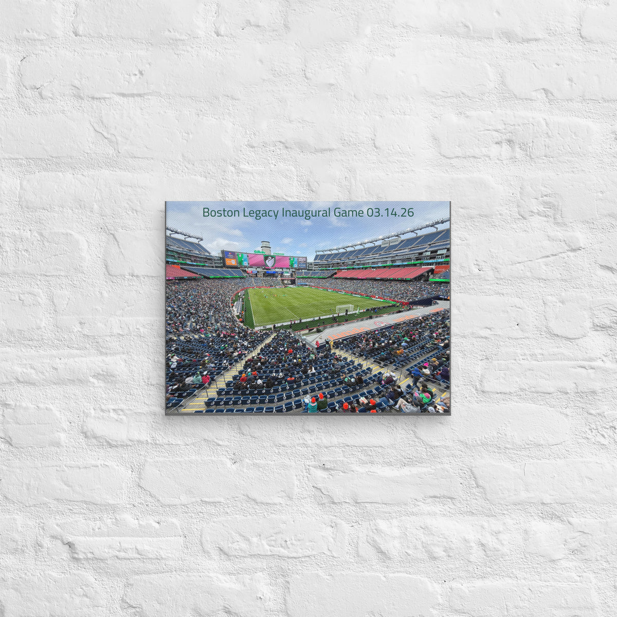 Boston Legacy ISoccer Game Canvas - Stadium Vagabond