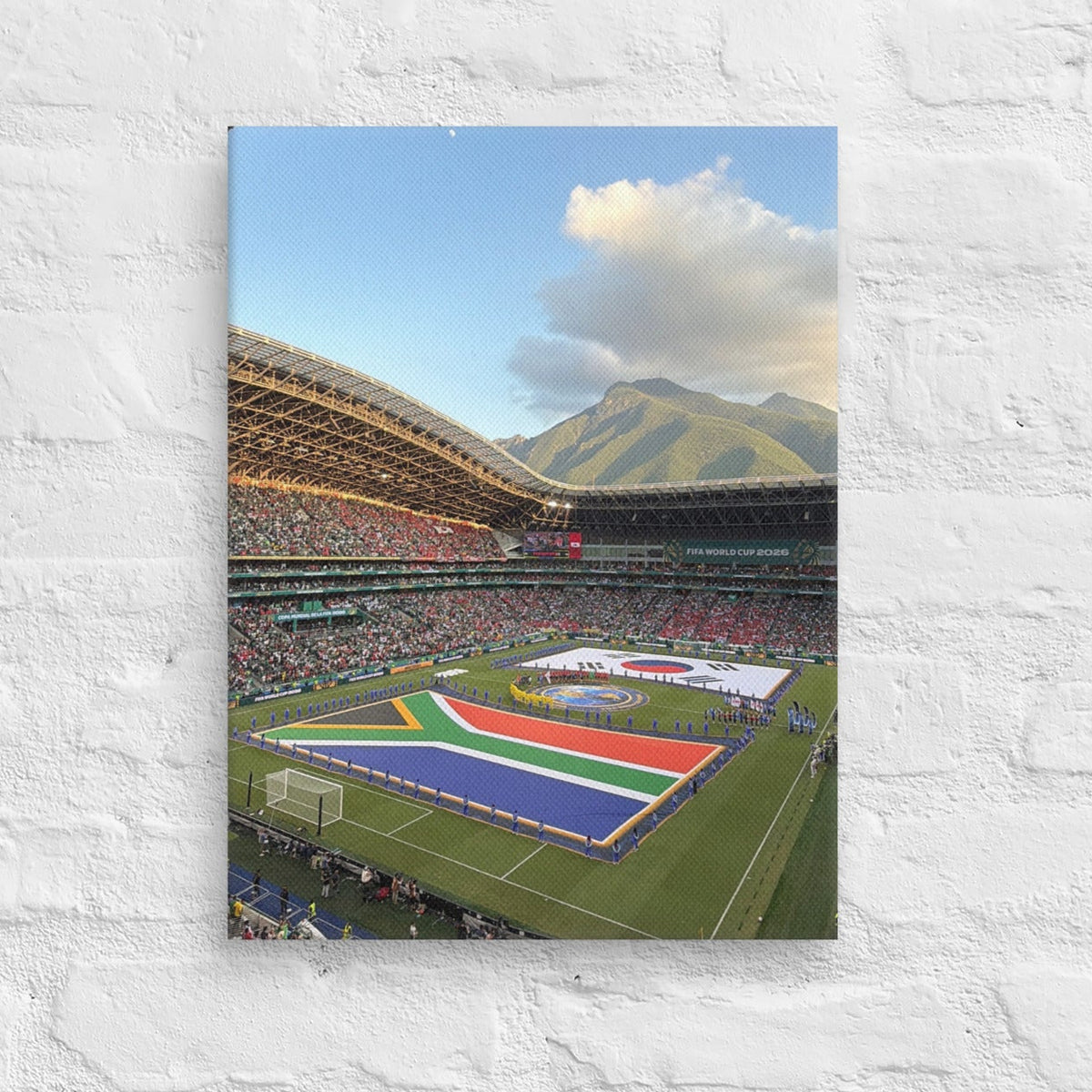 South Africa vs South Korea 2026 World Cup Canvas - Stadium Vagabond