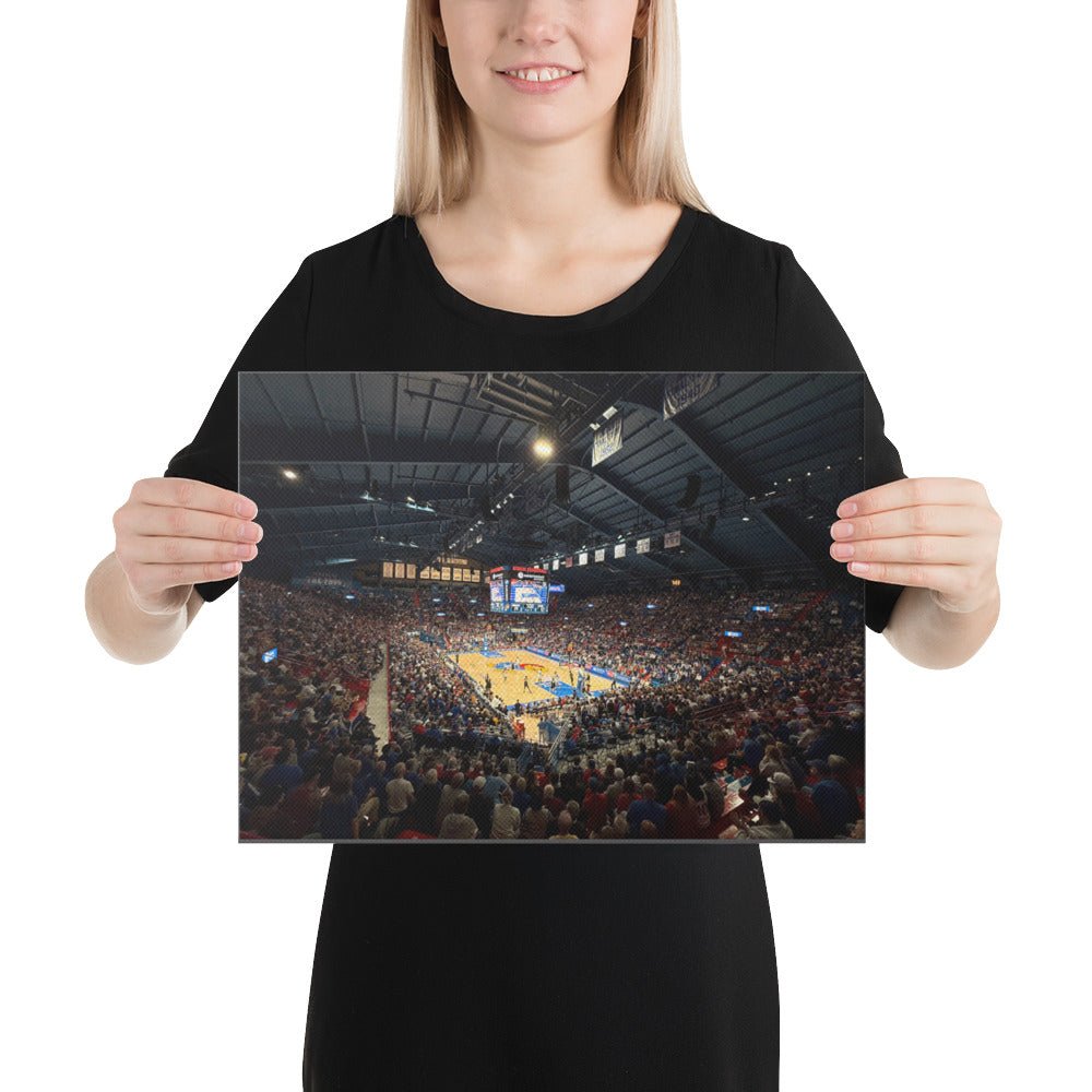 Kansas Jayhawks Canvas - Stadium Vagabond