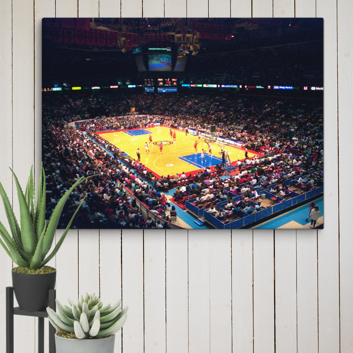 Philadelphia 76ers Former Home - The Spectrum Canvas - Stadium Vagabond