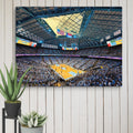 UNC Tar Heels Basketball Carmichael Arena Canvas - Stadium Vagabond