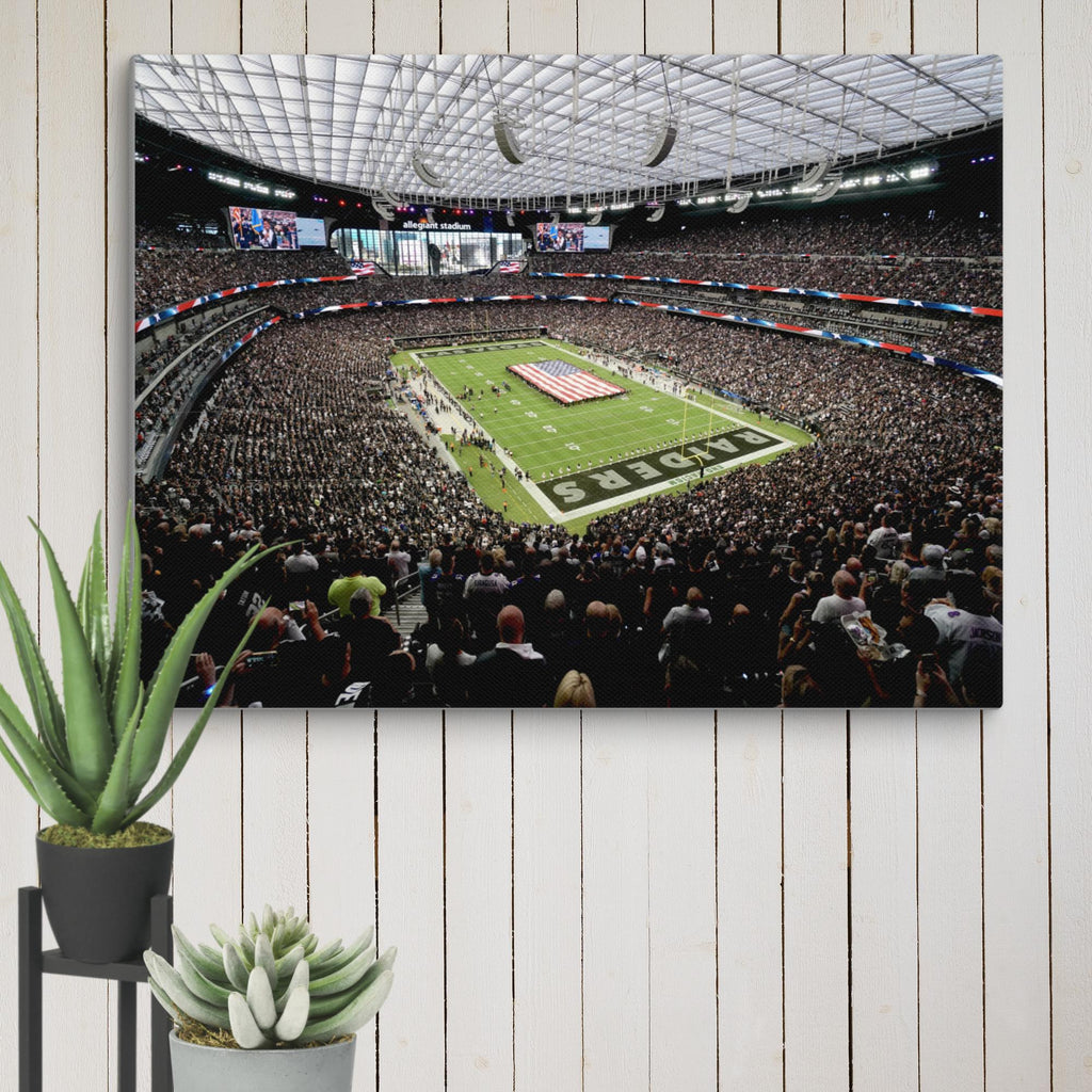 Las Vegas Raiders - Allegiant Stadium Canvas - Stadium Vagabond