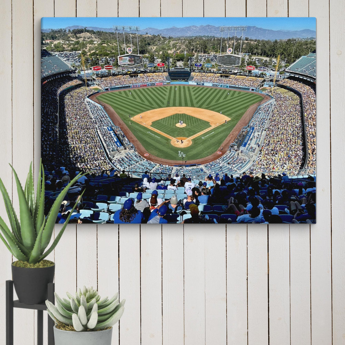 Los Angeles Dodgers - 2025 World Series Champions Canvas - Stadium Vagabond