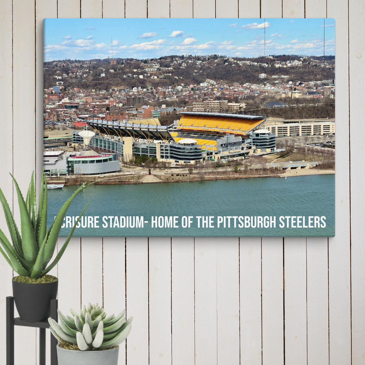 Pittsburgh Steelers - Acrisure Stadium Canvas - Stadium Vagabond