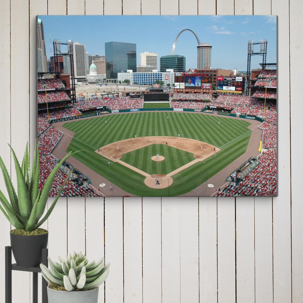 St. Louis Cardinals Busch Stadium Canvas - Stadium Vagabond