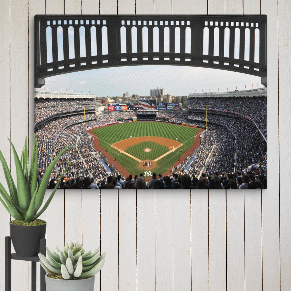 New York Yankees Stadium (Old) Canvas - Stadium Vagabond
