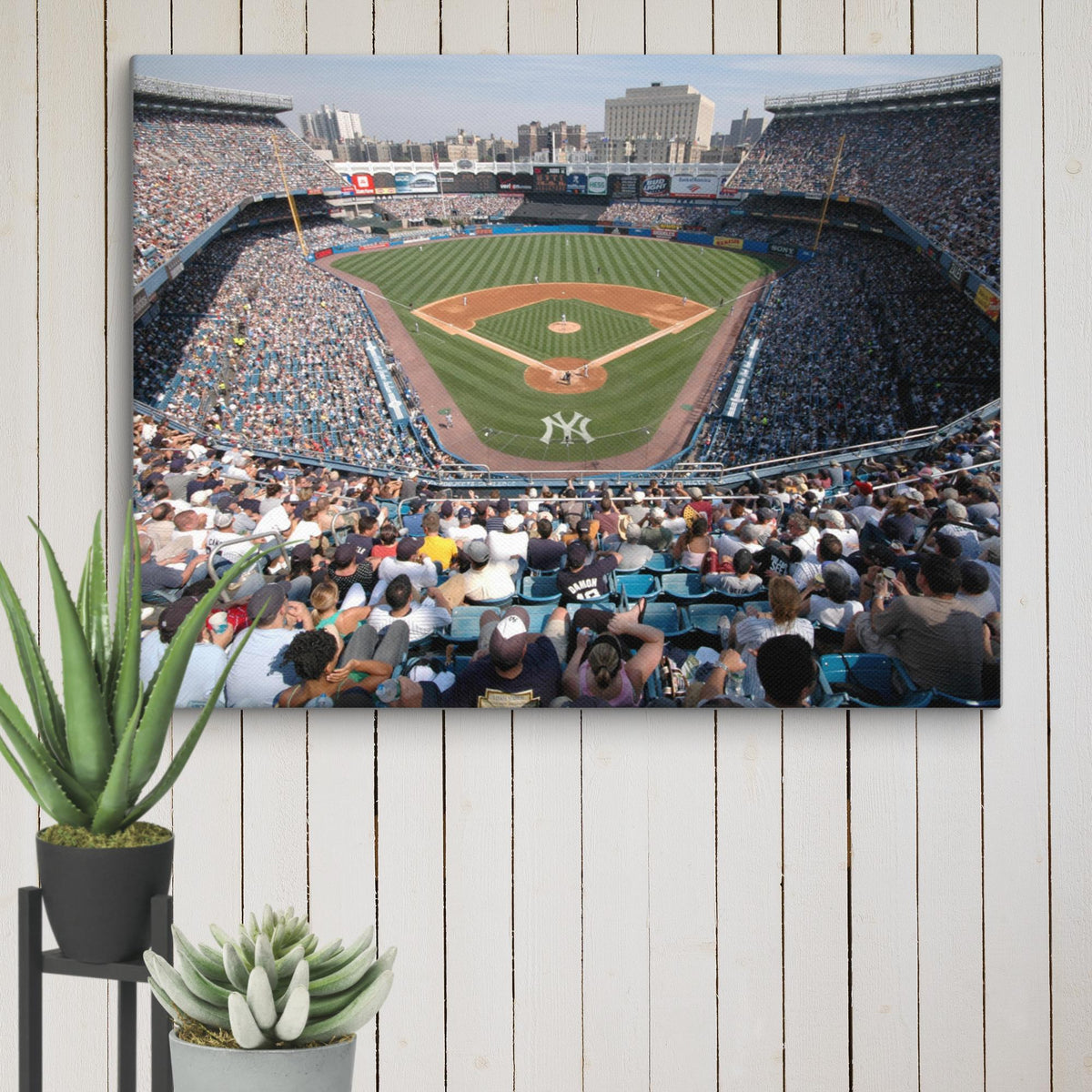 New York Yankee Stadium (New) Canvas - Stadium Vagabond