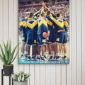 Michigan Wolverines Fab Five 1992 Canvas - Stadium Vagabond