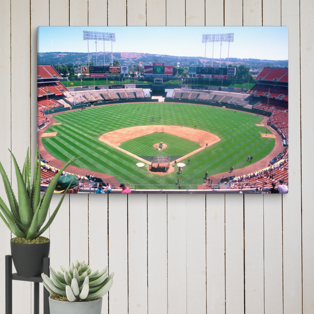 Oakland Coliseum 1993 Canvas