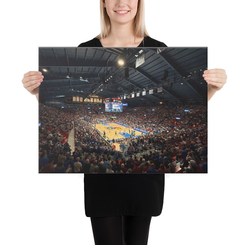 Kansas Jayhawks Canvas - Stadium Vagabond