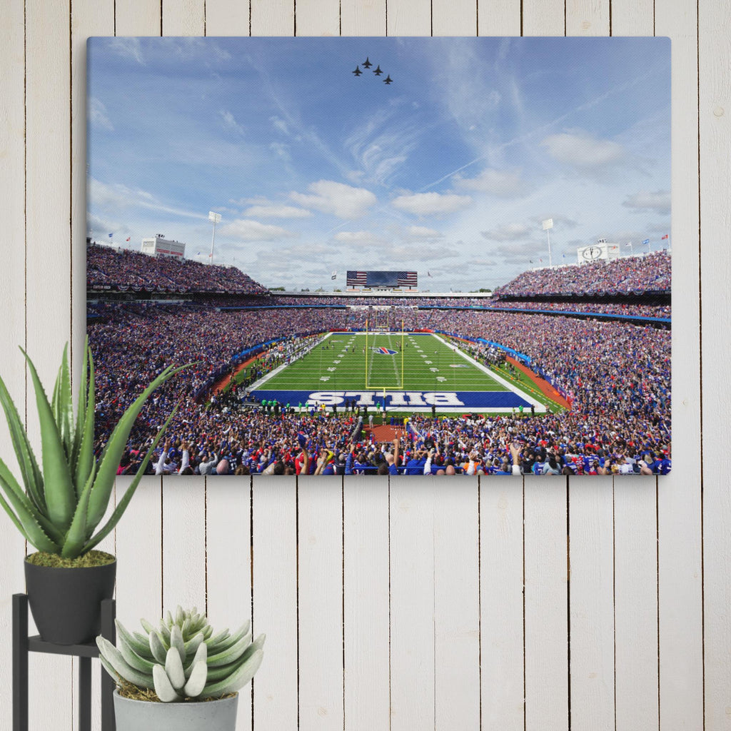 Buffalo Bills Highmark Stadium Canvas - Stadium Vagabond