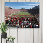 Florida State Seminoles End Zone - Doak S. Campbell Stadium Canvas - Stadium Vagabond