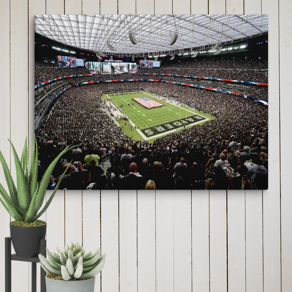 Las Vegas Raiders - Allegiant Stadium Canvas - Stadium Vagabond