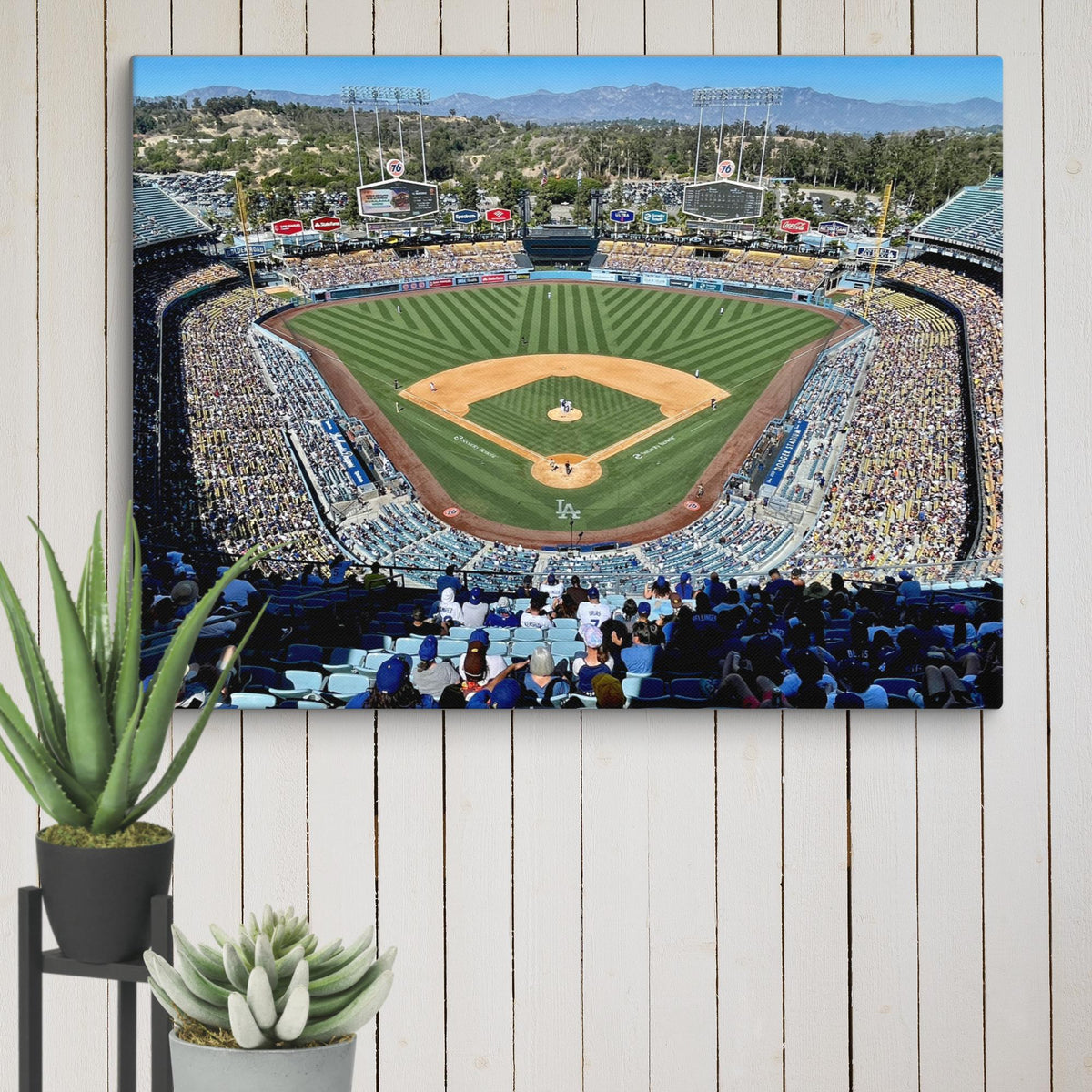 Los Angeles Dodgers - 2025 World Series Champions Canvas - Stadium Vagabond