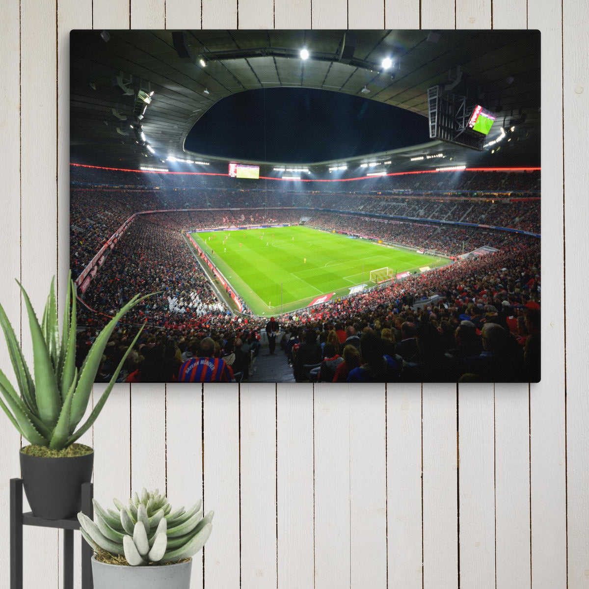 Bayern Munich Allianz Arena Stadium Canvas - Stadium Vagabond