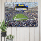 Los Angeles Rams - SoFi Stadium Canvas - Stadium Vagabond