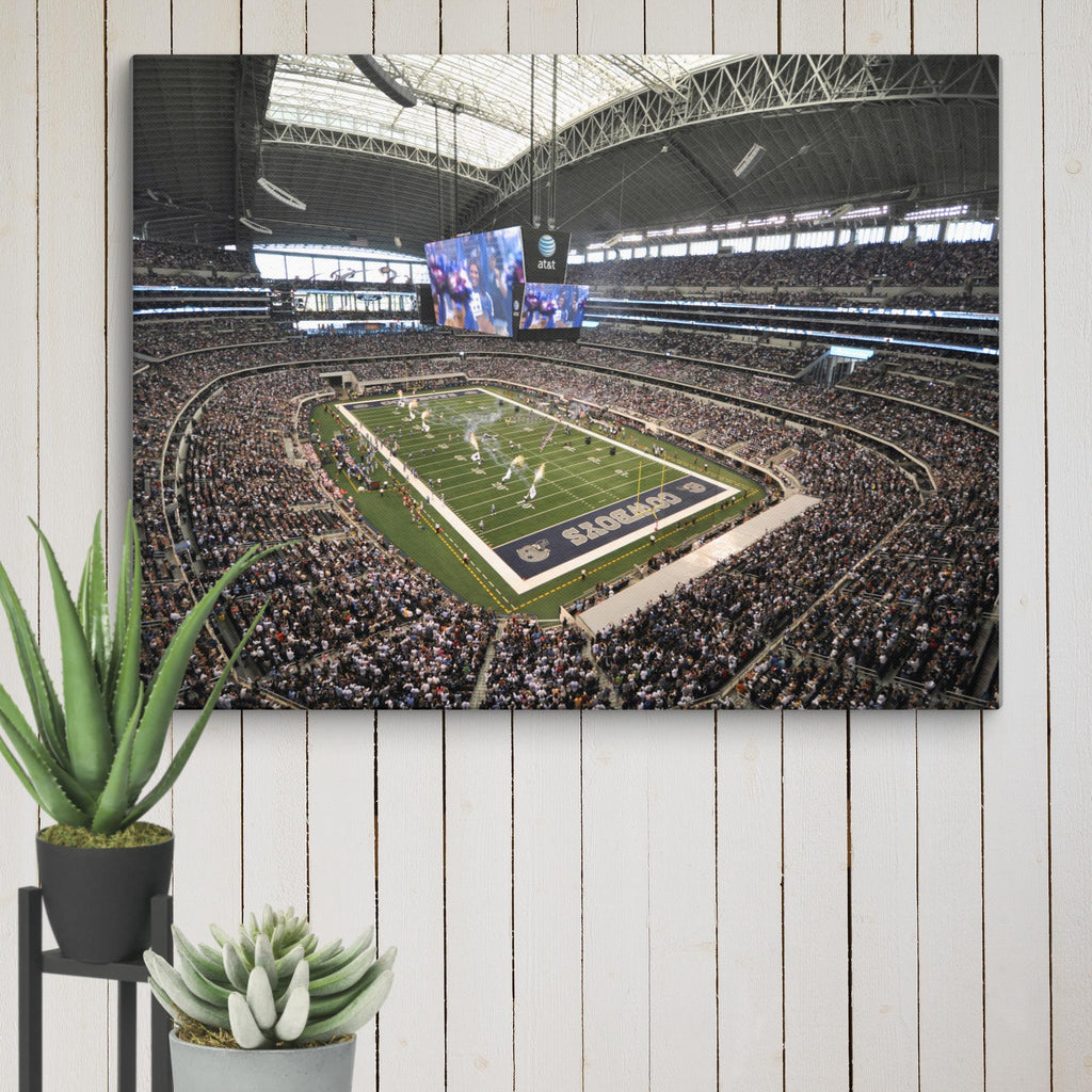 Dallas Cowboys AT&T Stadium Canvas - Stadium Vagabond