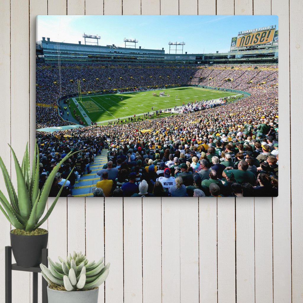 Green Bay Packers Lambeau Field Canvas - Stadium Vagabond
