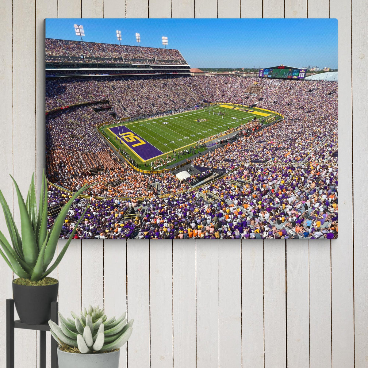 LSU Tigers Canvas - Stadium Vagabond