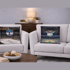 I ❤️ Boston - Bruins and Celtics Pillow - Stadium Vagabond