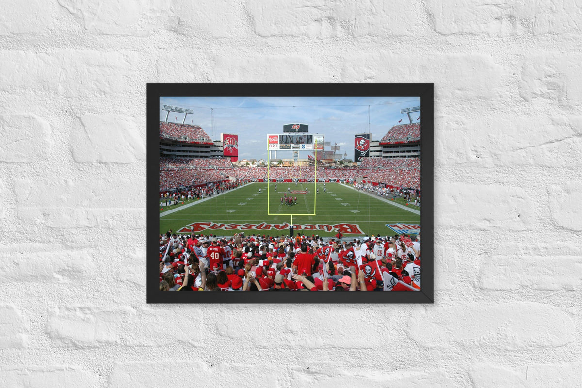 Tampa Bay Buccaneers Framed Poster - Stadium Vagabond