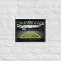 Detroit Lions Ford Field Framed Poster - Stadium Vagabond