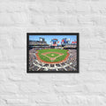 Citi Field - New York Mets Framed Poster - Stadium Vagabond