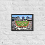 Citi Field - New York Mets Framed Poster - Stadium Vagabond