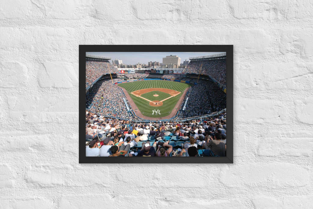 Old Yankee Stadium Framed Poster - Stadium Vagabond