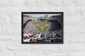 Old Yankee Stadium Framed Poster - Stadium Vagabond