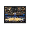 UNC Tar Heels Basketball Framed poster - Stadium Vagabond