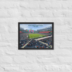 Boston Legacy Inaugural Soccer Game Framed poster