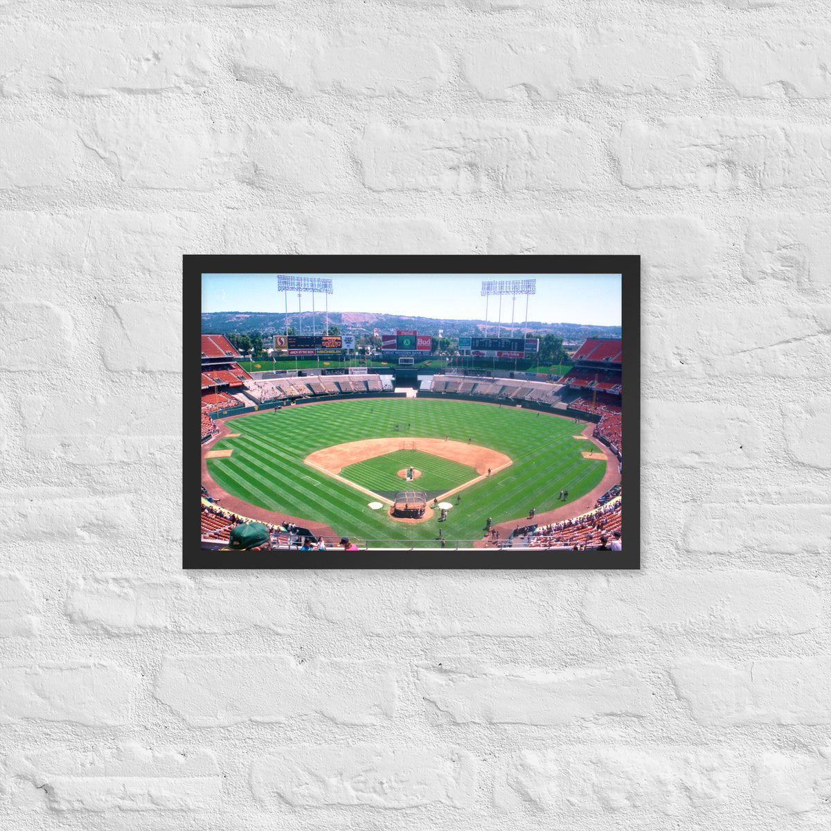 Oakland Coliseum 1993 - Former Home of Oakland A's - Stadium Vagabond