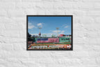 Boston Red Sox Opening Day 2005, Curse is Broken Framed Poster - Stadium Vagabond